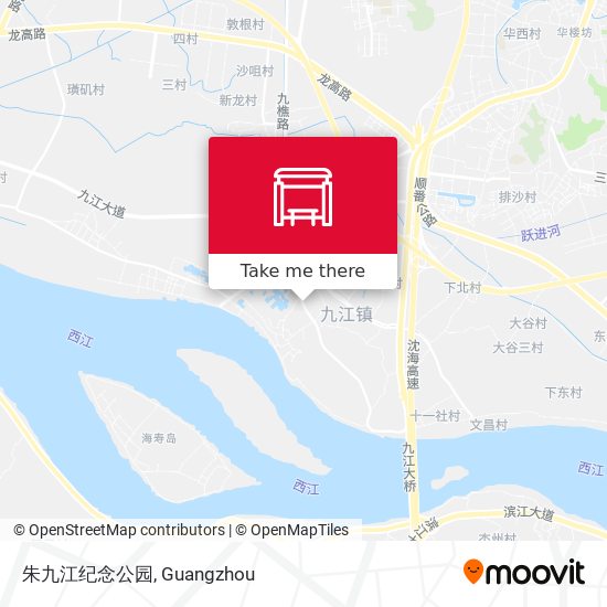 朱九江纪念公园 map