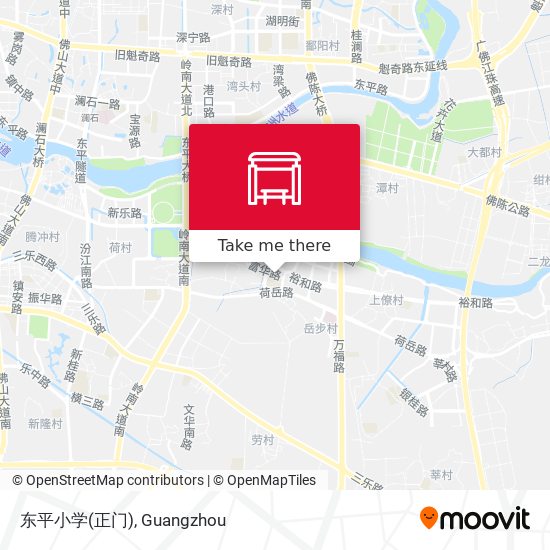 东平小学(正门) map