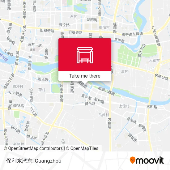 保利东湾东 map