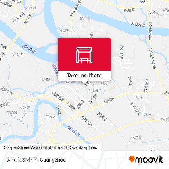 大晚兴文小区 map