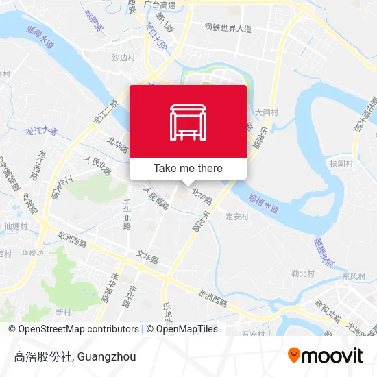 高滘股份社 map