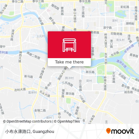 小布永康路口 map