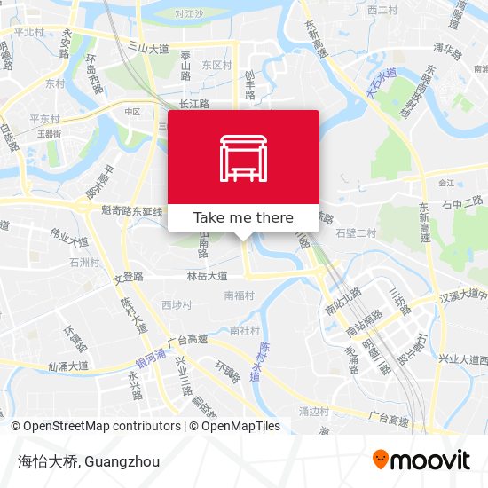 海怡大桥 map