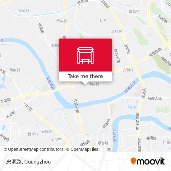 忠源路 map