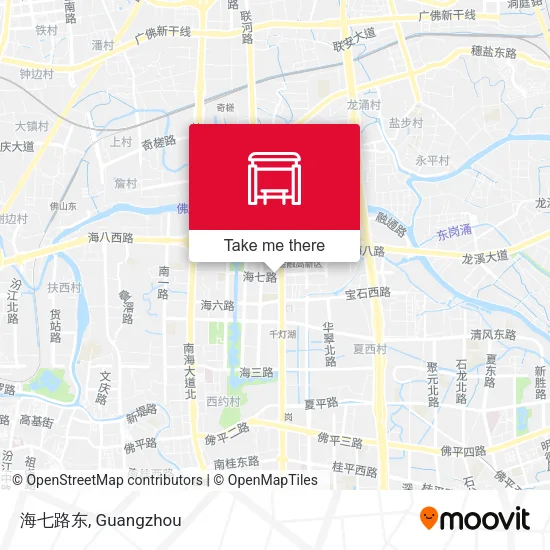 海七路东 map