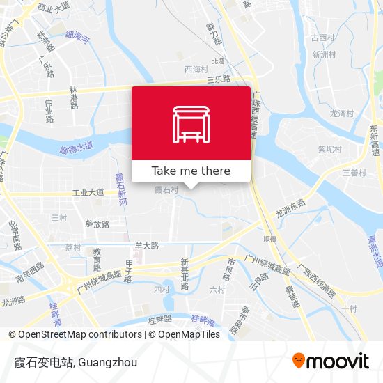 霞石变电站 map