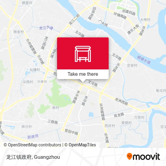 龙江镇政府 map