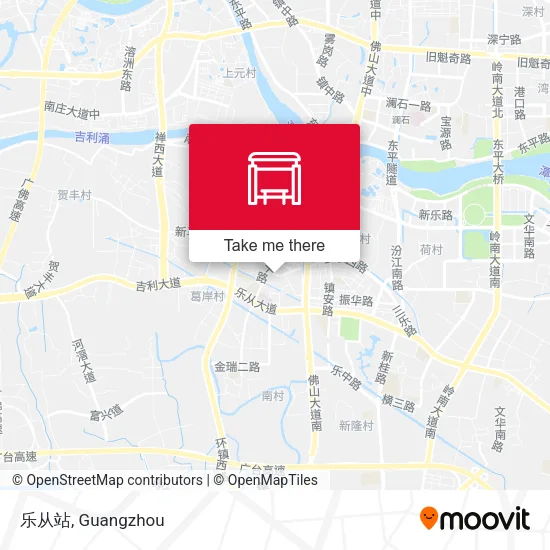 乐从站 map