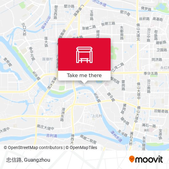 忠信路 map