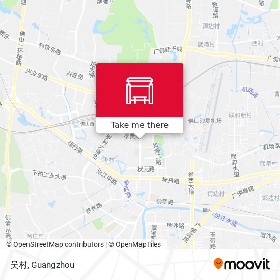 吴村 map