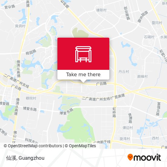仙溪 map