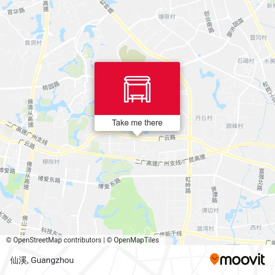 仙溪 map
