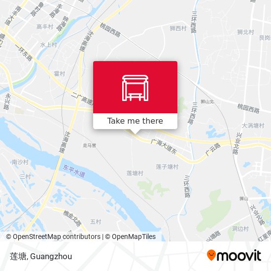 莲塘 map
