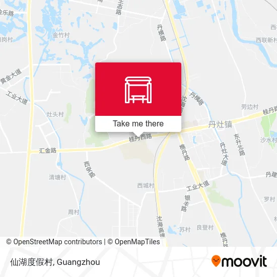 仙湖度假村 map