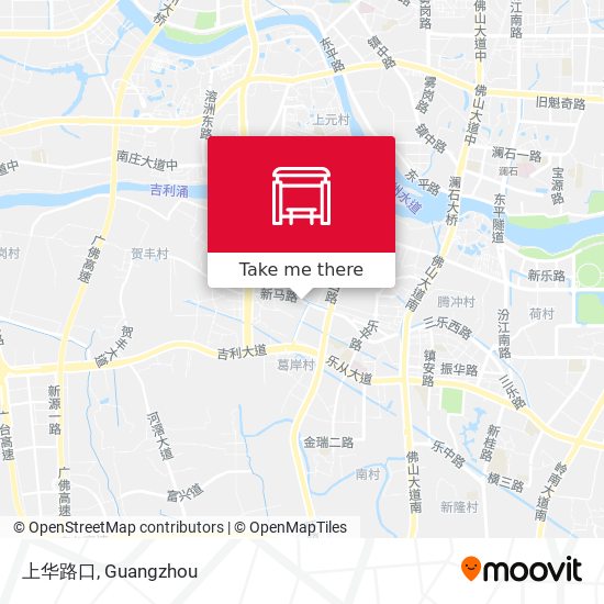 上华路口 map