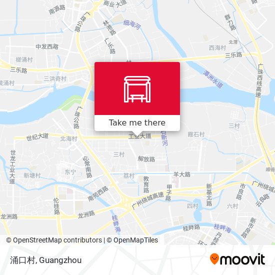 涌口村 map
