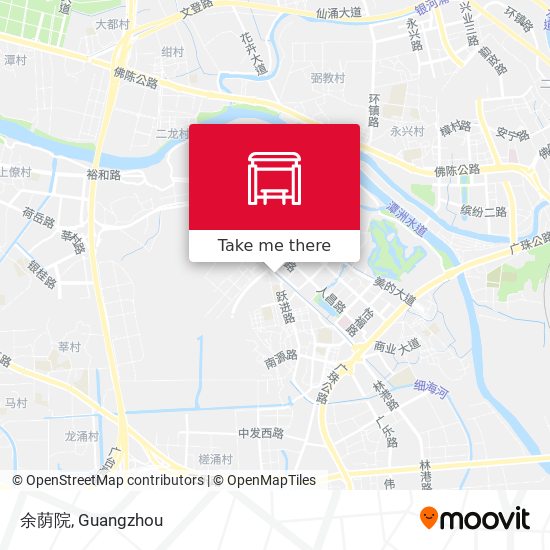 余荫院 map