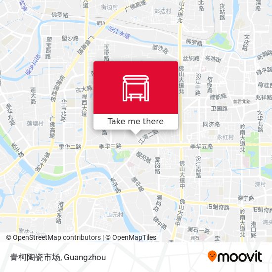 青柯陶瓷市场 map