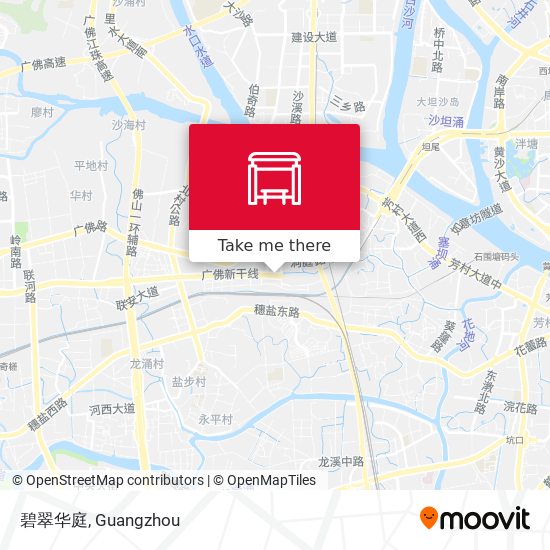 碧翠华庭 map