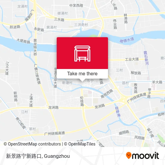 新景路宁新路口 map