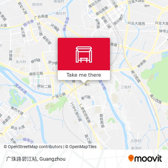 广珠路碧江站 map