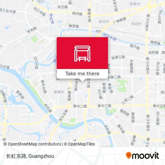 长虹东路 map