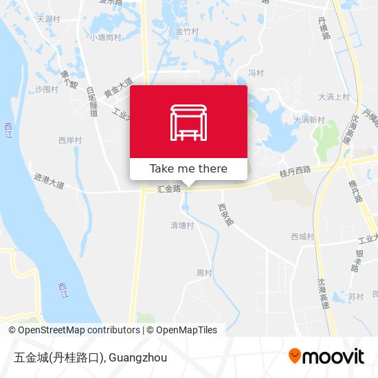五金城(丹桂路口) map