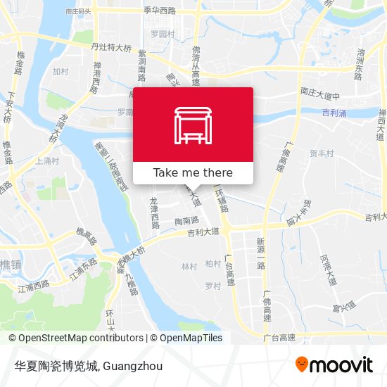 华夏陶瓷博览城 map