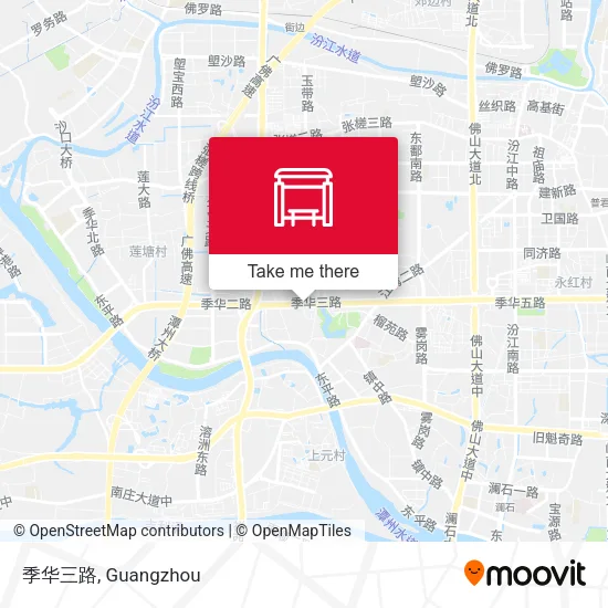季华三路 map
