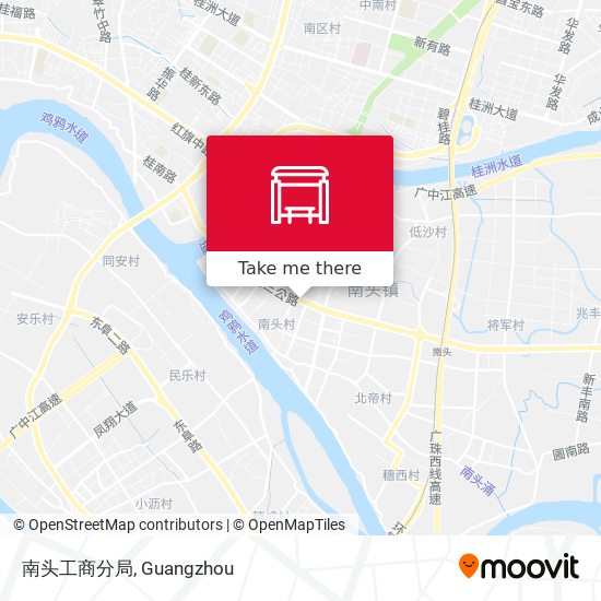 南头工商分局 map