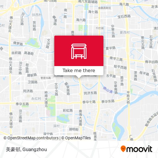 美豪邨 map