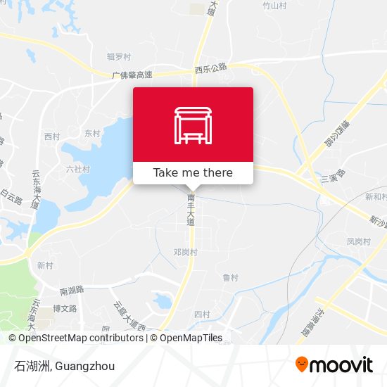 石湖洲 map