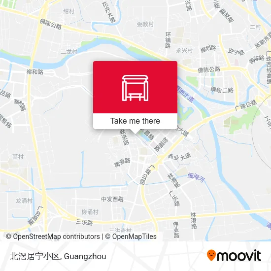 北滘居宁小区 map