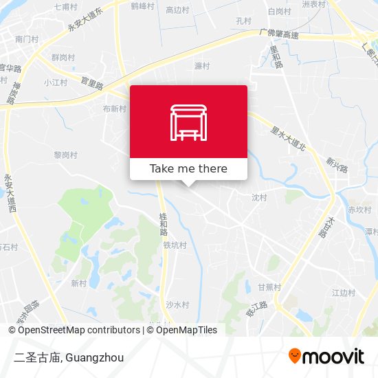 二圣古庙 map