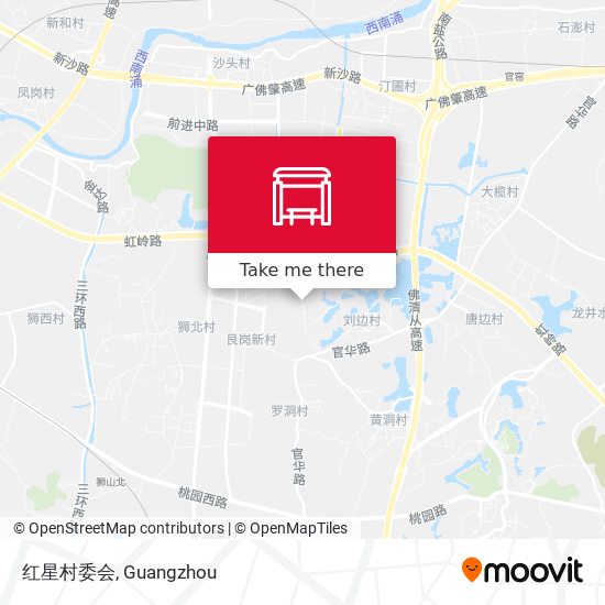 红星村委会 map