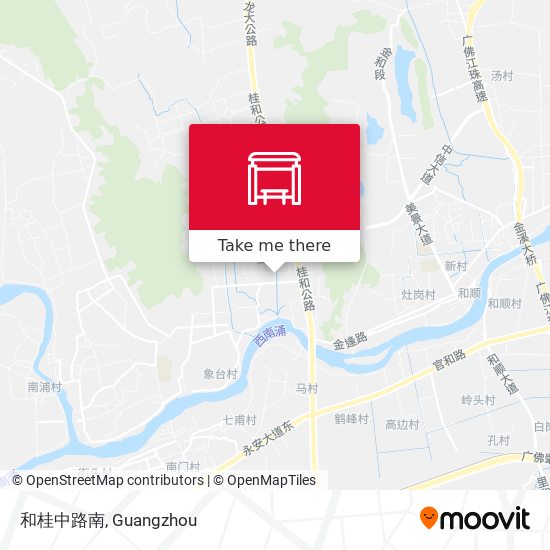 和桂中路南 map