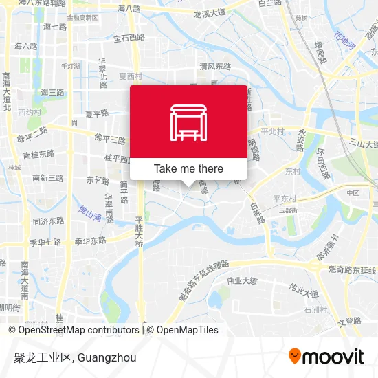 聚龙工业区 map