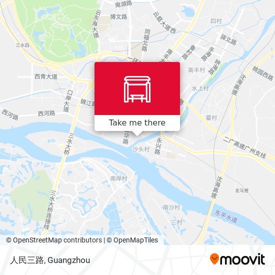 人民三路 map