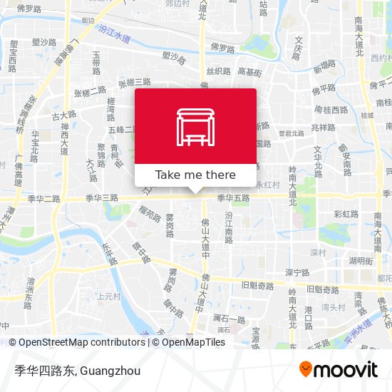 季华四路东 map