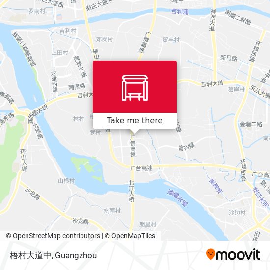 梧村大道中 map