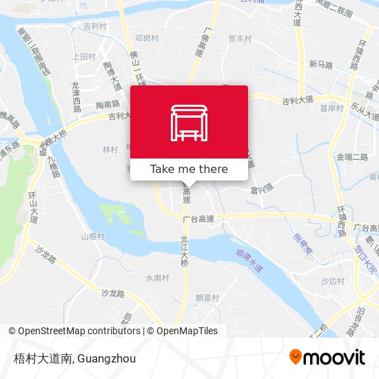 梧村大道南 map