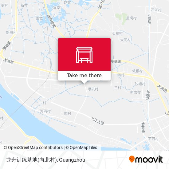 龙舟训练基地(向北村) map