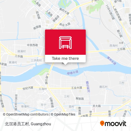 北滘港员工村 map