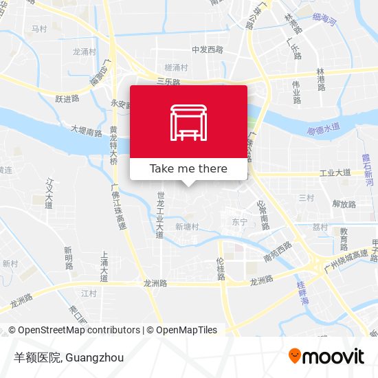 羊额医院 map