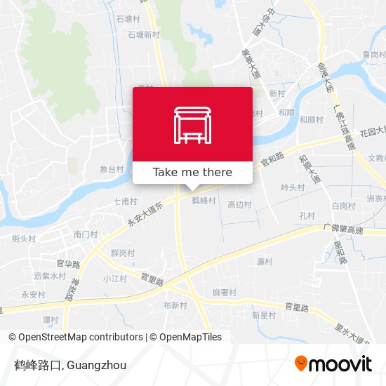 鹤峰路口 map