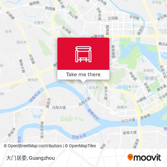大门居委 map