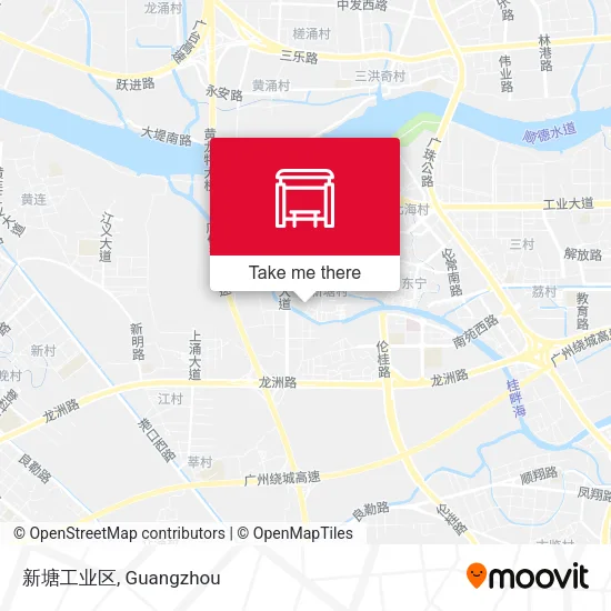 新塘工业区 map