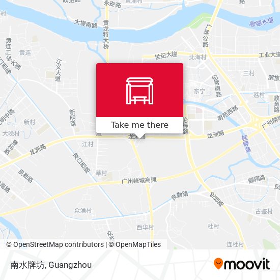 南水牌坊 map
