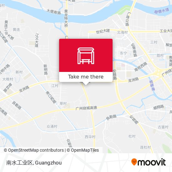南水工业区 map