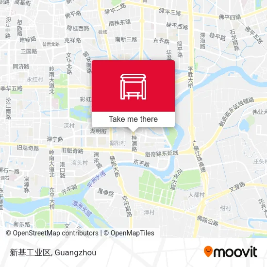 新基工业区 map